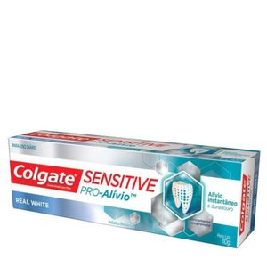 Creme dental sensitive pró alívio branqueador Colgate 110g