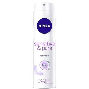 Desodorante Aerossol sentitive & pure pele sensível Nivea 150ml