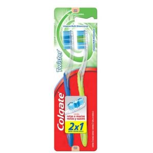 Escova dental twister macia leve 2 pague 1 unidade Colgate