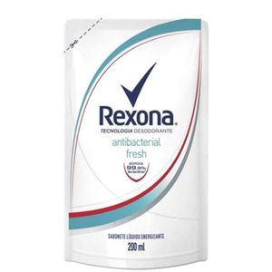Sabonete líquido antibacterial fresh refil Rexona 200ml
