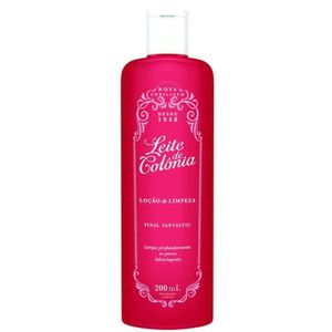 Loção de limpeza final fantastic Leite de colônia 200ml