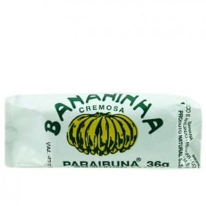 Doce de banana bananinha cremosa com açúcar Paraibuna 36g