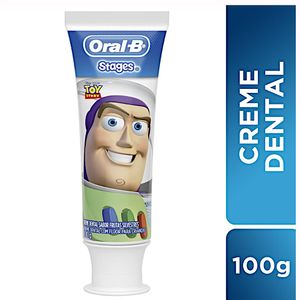 Creme dental infantil stages personagens Oral-B 100g