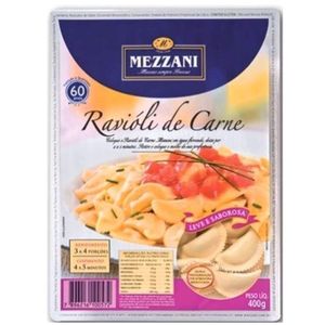 Ravióli de Carne Mezzani 400g
