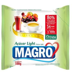 Adoçante em Pó Magro Light Stevia 500g