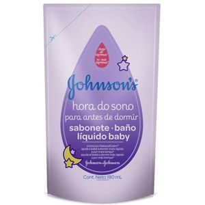 Sabonete líquido baby refil hora do sono Johnson's 180ml