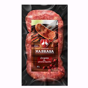 Linguiça Toscana Perdigão Nabrasa Pimenta Biquinho 600g