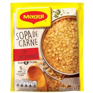 Sopa de Carne com Conchinhas Sachê Maggi 63g