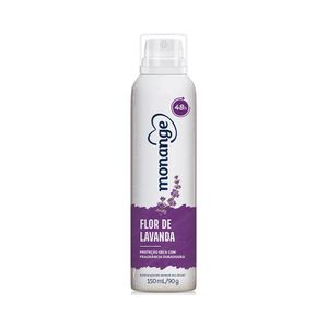 Desodorante aerosol invisível feminino Monange 150ml