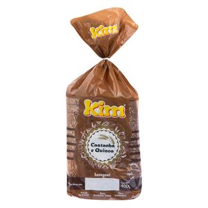 Pão de forma com castanha do pará e quinoa Kim 400g
