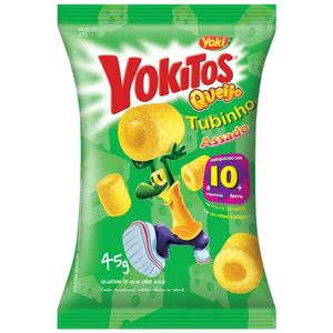 Salgadinho Tubinho Sabor Queijo Yokitos 45g