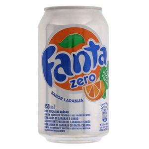 Refrigerante Fanta Laranja Zero 350ml
