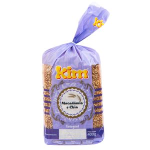 Pão de forma macadâmia e chia Kim 400g
