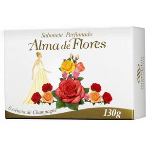 Sabonete Alma de Flores Flores Brancas 130g