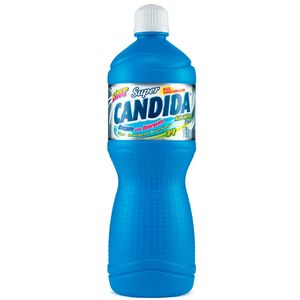 Alvejante Super Candida 3 em 1 com Detergente 1L