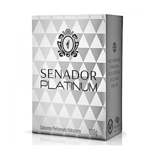 Sabonete Senador Platinum 130g