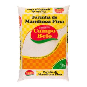 Farinha de mandioca fina Campo Belo 500g