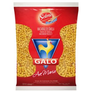 Macarrão Semola Ave Maria Galo 500g