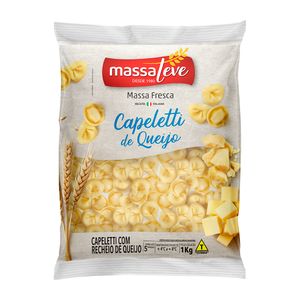 Capeletti Massa Leve Recheada com Queijo 1kg