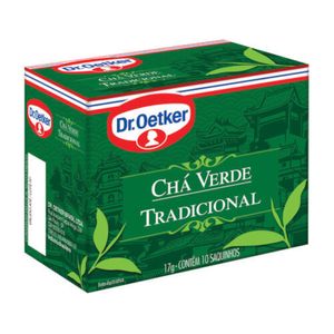 Chá Dr. Oetker Verde | Com 10 Sachês