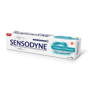 Creme dental limpeza profunda Sensodyne 90g