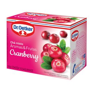 Chá misto de cranberry Dr. Oetker 20g