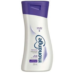 Hidratante flor de lavanda Monange 200ml