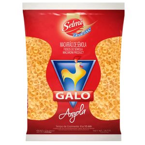 Macarrão Sêmola Argola Galo 500g
