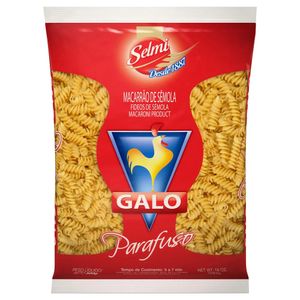 Macarrão Sêmola Parafuso Galo 500g
