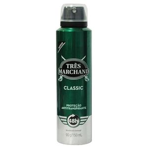 Desodorante Aerossol Masculino Très Marchand Classic 150ml