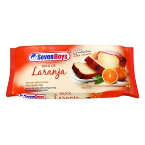 Bolo sabor laranja Seven Boys 250g