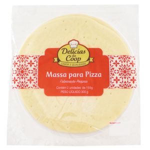 Massa para Pizza 2 Unidades Delícias da Coop 400g