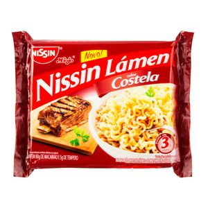 Macarrão Instantaneo Nissin Lámen Costela 85g