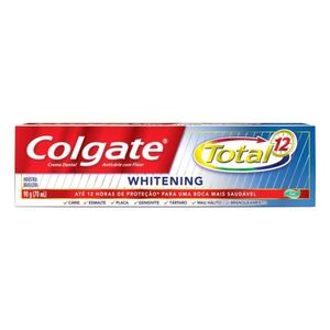 Creme dental total 12 white gel Colgate 90g