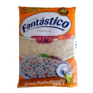 Arroz Integral Parboilizado Fantástico 1kg