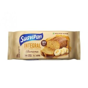 Bolo Pronto Suavipan Integral Zero Açúcar Banana 250g
