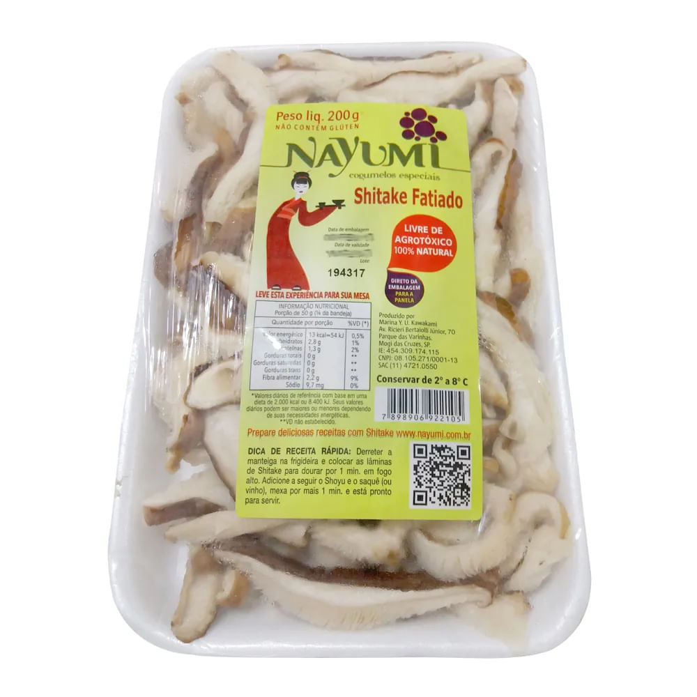 Cogumelo Shitake Nayumi 200g - Supermercado Coop