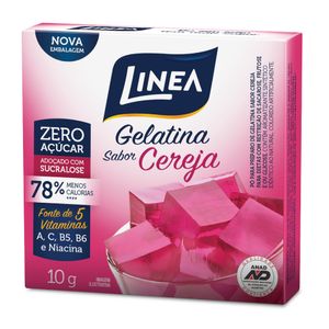 Gelatina Linea Diet Cereja 10g