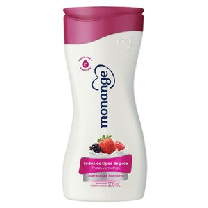 Hidratante Corporal Monange Frutas Vermelhas 200ml