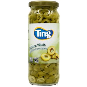Azeitona Verde Ting Fatiada Vidro 180g