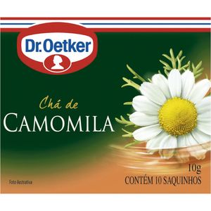 Chá Dr. Oetker Camomila | Com 10 Sachês