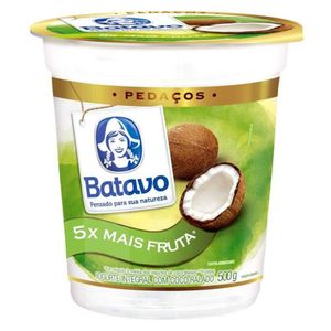 Iogurte Pedaços de Frutas Coco Batavo 500g