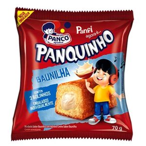 Bolinho Panco Panquinho Panfi Baunilha 70g