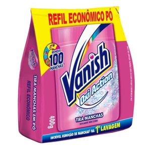 Tira manchas em pó oxy action refil Vanish 400g