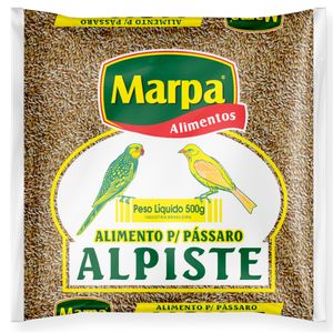 Alimento para pássaros alpiste Marpa 500g