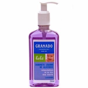 Sabonete líquido glicerina bebê lavanda Granado 250ml