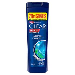 Shampoo anticaspa men ice cool menthol Clear 400ml