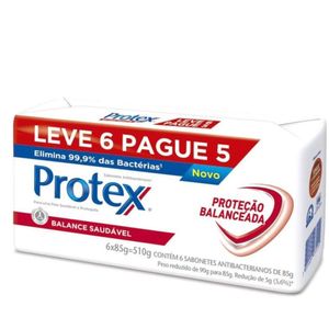 Sabonete Antibacteriano balance saudável leve 6 pague 5 Protex