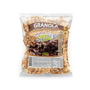 Granola com cacau, cereais e uva-passa Marpa 250g