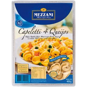 Capeletti 4 Queijos Mezzani 400g